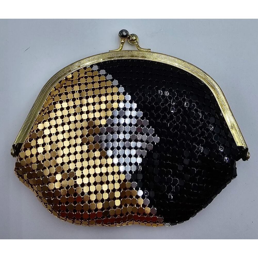 Y&S Original Women's Metallic Mesh Evening Clutch Purse